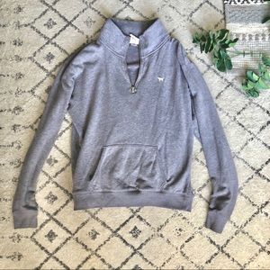 Victoria’s Secret PINK quarter zip sweater